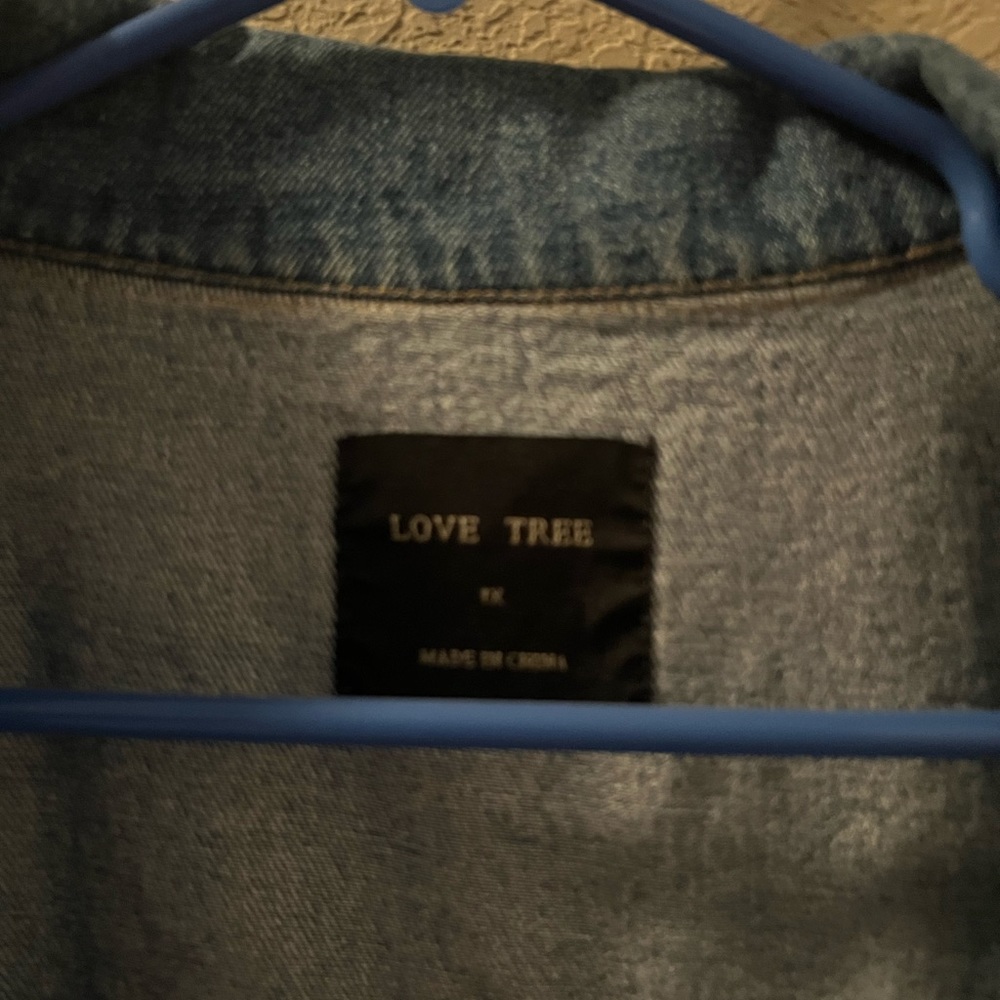 Jean Jacket Ripped - Picture 2 of 4